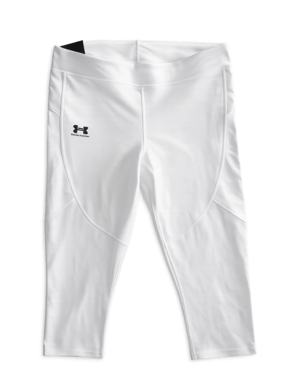Under Armour HeatGear Compression Capri Leggings White XL NWT